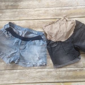 Maternity shorts
